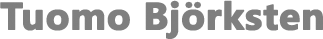 Tuomo Bj�rksten